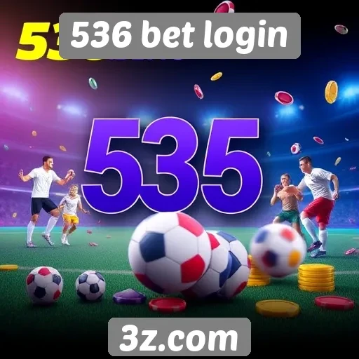 Variedade de jogos disponíveis na 536 bet login